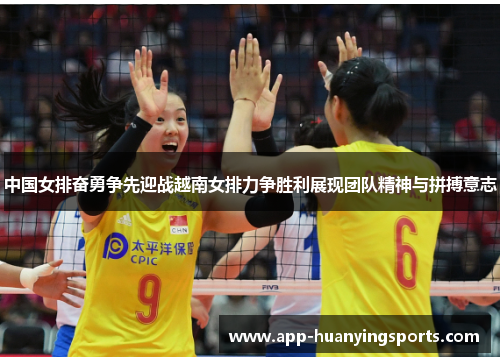 中国女排奋勇争先迎战越南女排力争胜利展现团队精神与拼搏意志